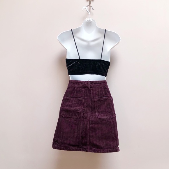 VERO MODA 'CLEA' CORDUROY SKIRT - Picture 4 of 13